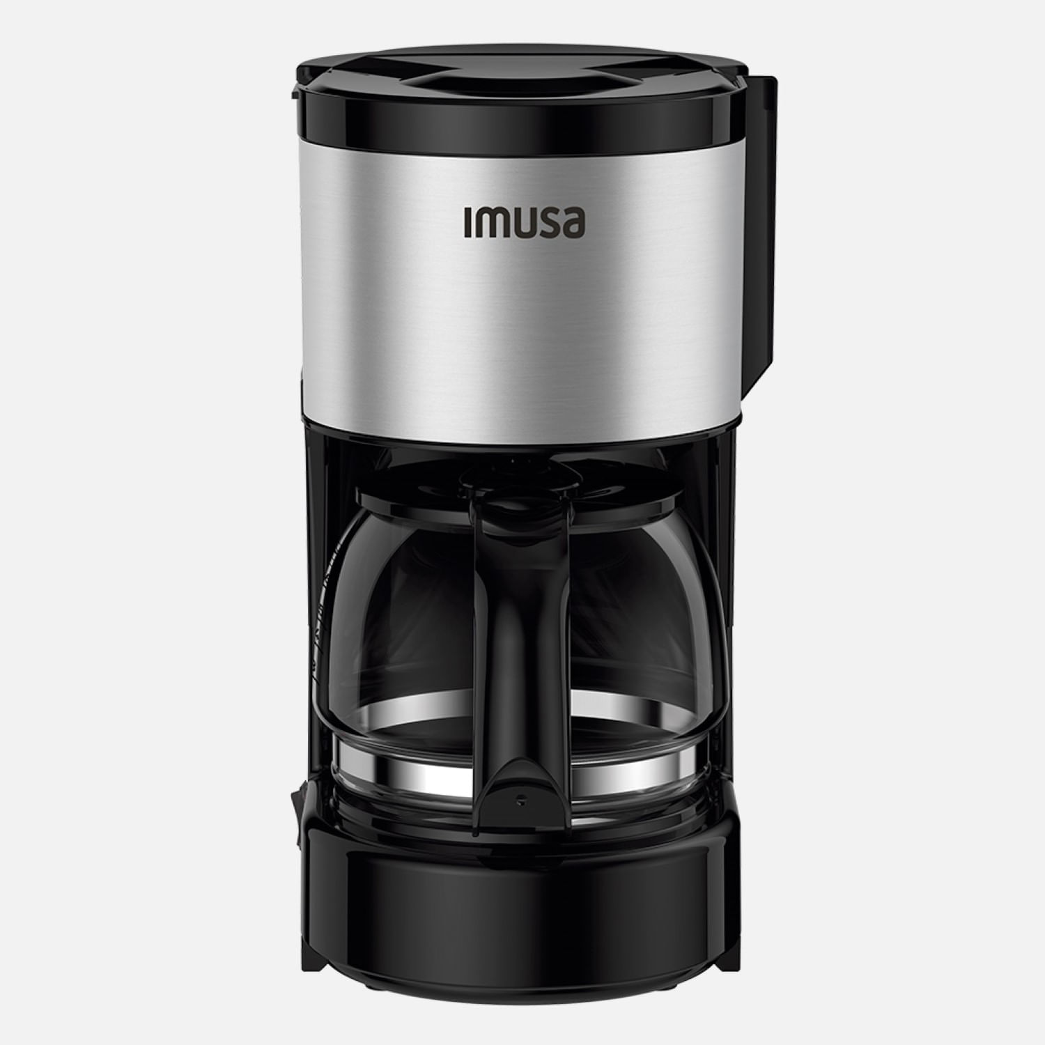 Cafetera IMUSA 6tazas Perfecta Inox Negro