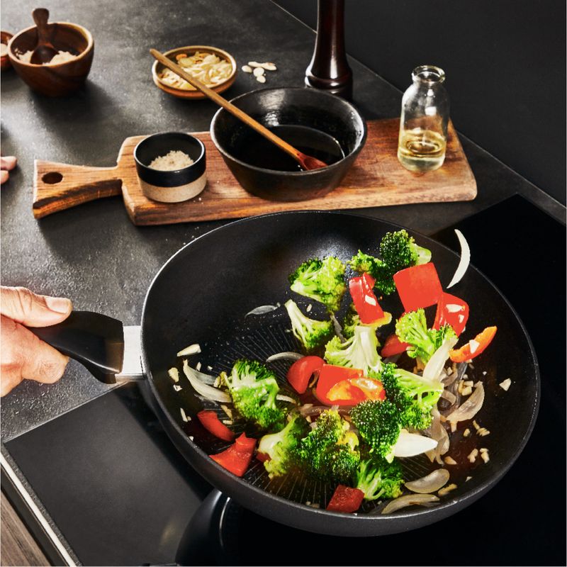 Wok 32 cm con Tapa So Chef - Sartenes y Woks