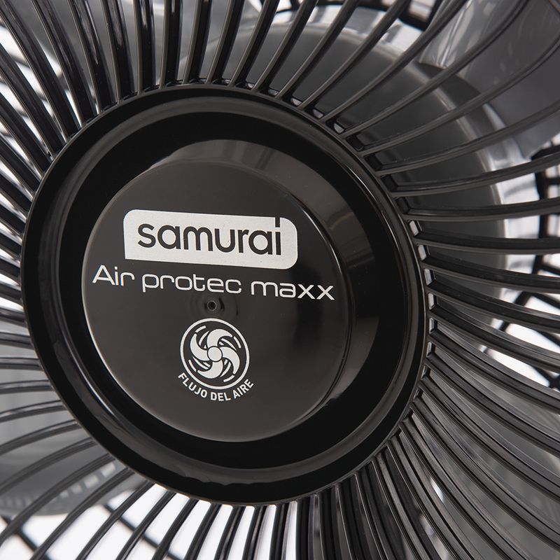 Ventilador-SAMURAI-Air-Protec-Maxx-2en1-Negro
