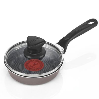 Cacerola IMUSA Talent antiadherente con tapa de vidrio 12cm