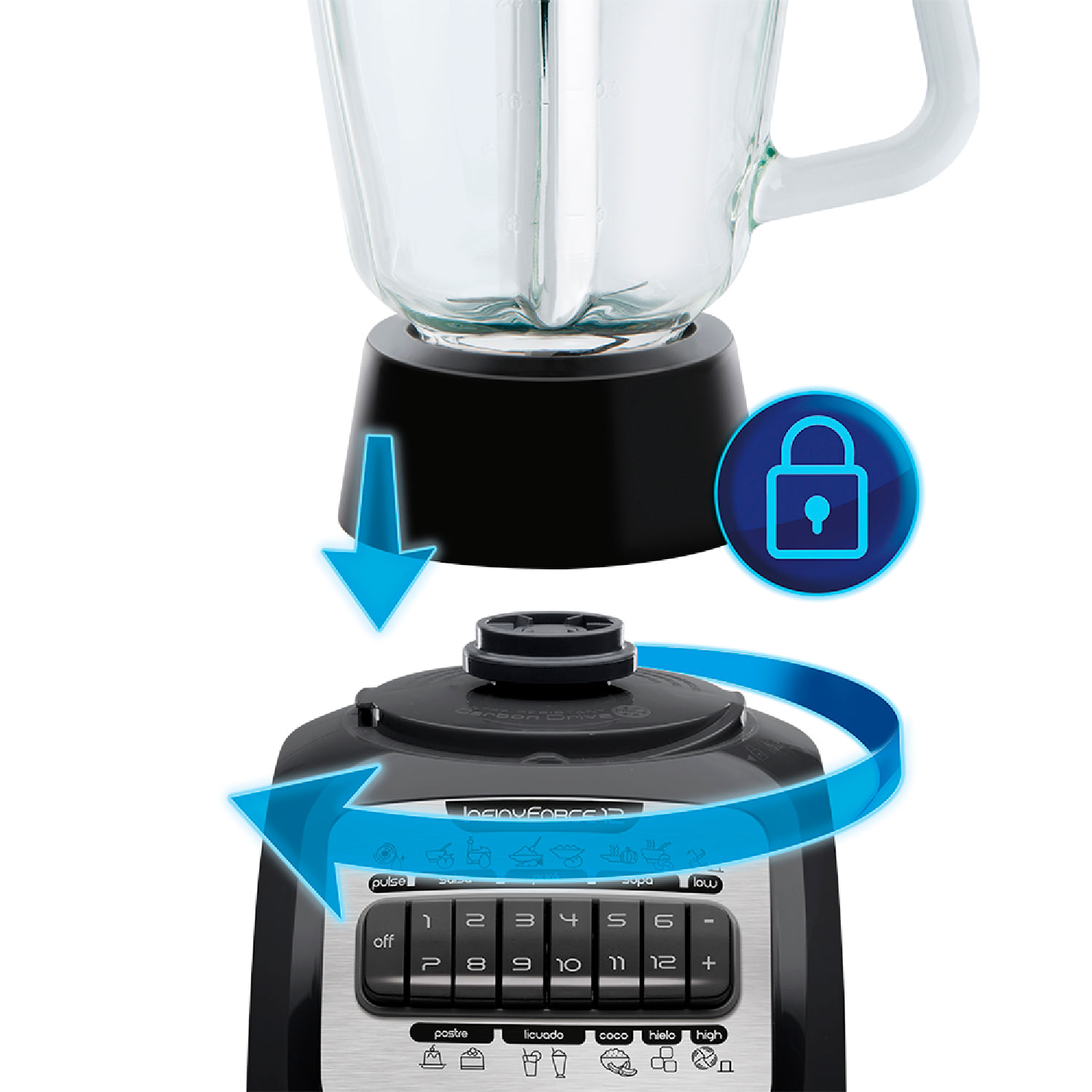 Licuadora Infiny Force Licuadora Imusa Nueva Licuadora Infinyforce