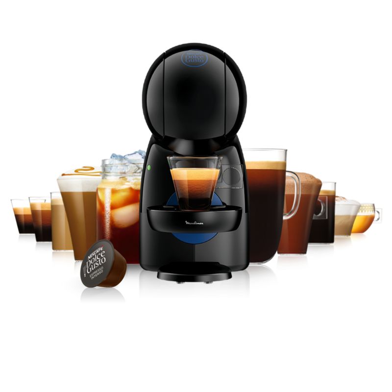 Krups Nescafé Dolce Gusto Piccolo XS Cafetera de Cápsulas Multibebida Negra