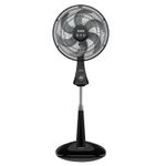 Ventilador Comfort Maxx 2en1 Samurai Negro - Imusa