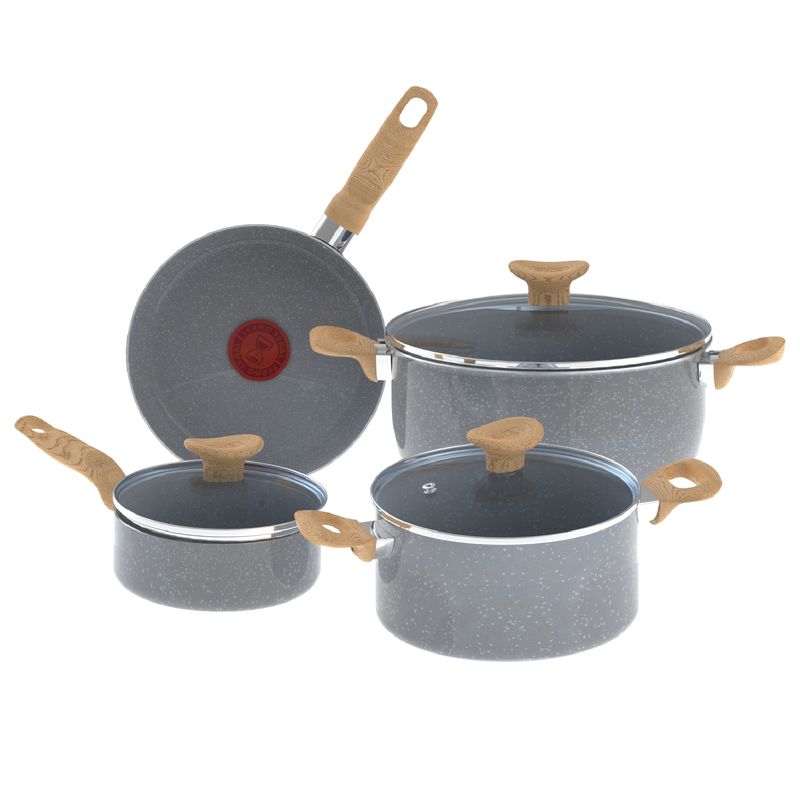 Bateria De Cocina Acero Inoxidable Bateru00eda De Cocina T-Fal