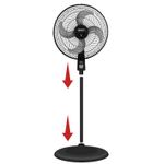 Ventilador-de-pedestal-SAMURAI-Air-Power-Negro