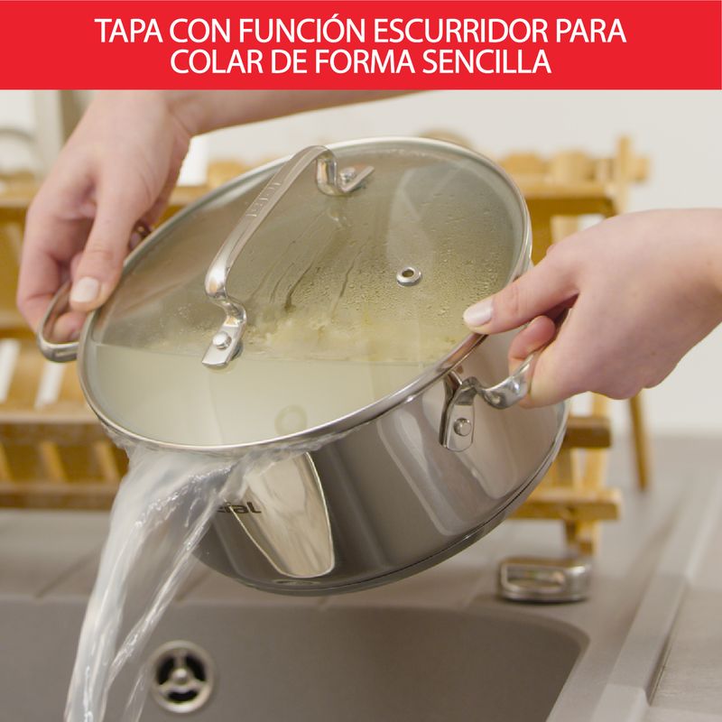 Batería de Cocina TEFAL DUETTO + de 7 piezas - Imusa