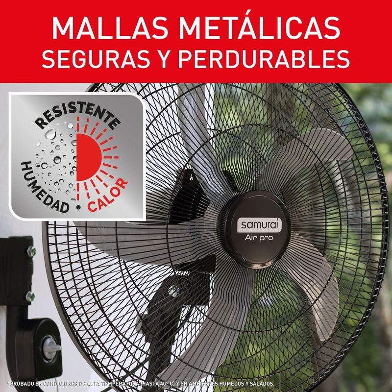 Ventilador-SAMURAI-Air-Pro-Pared-con-Mallas-Metalicas-de-22-