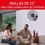Ventilador-SAMURAI-Air-Pro-Pared-con-Mallas-Metalicas-de-22-