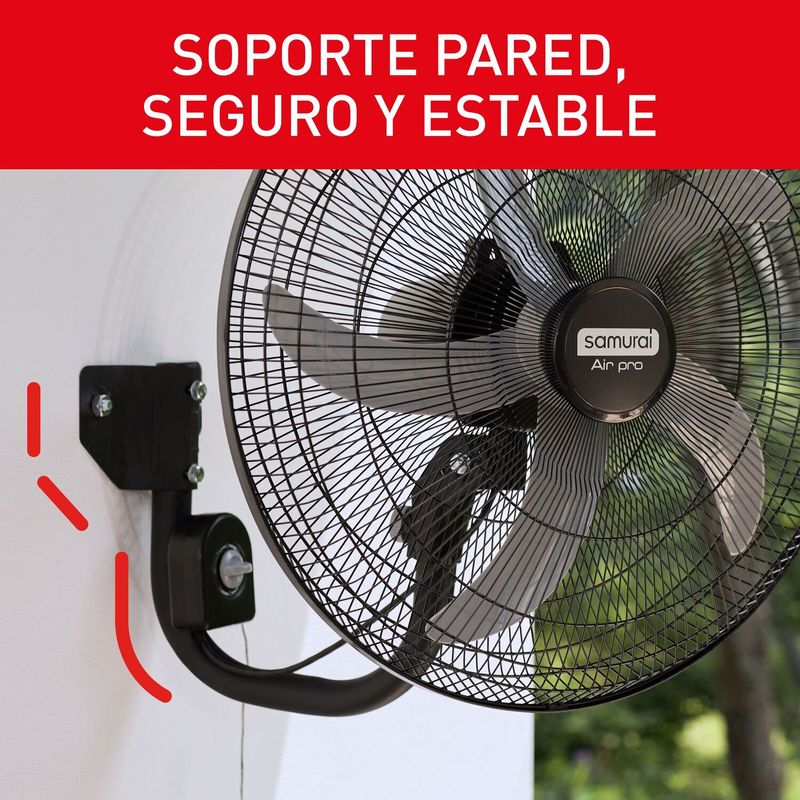 Ventilador-SAMURAI-Air-Pro-Pared-con-Mallas-Metalicas-de-22-