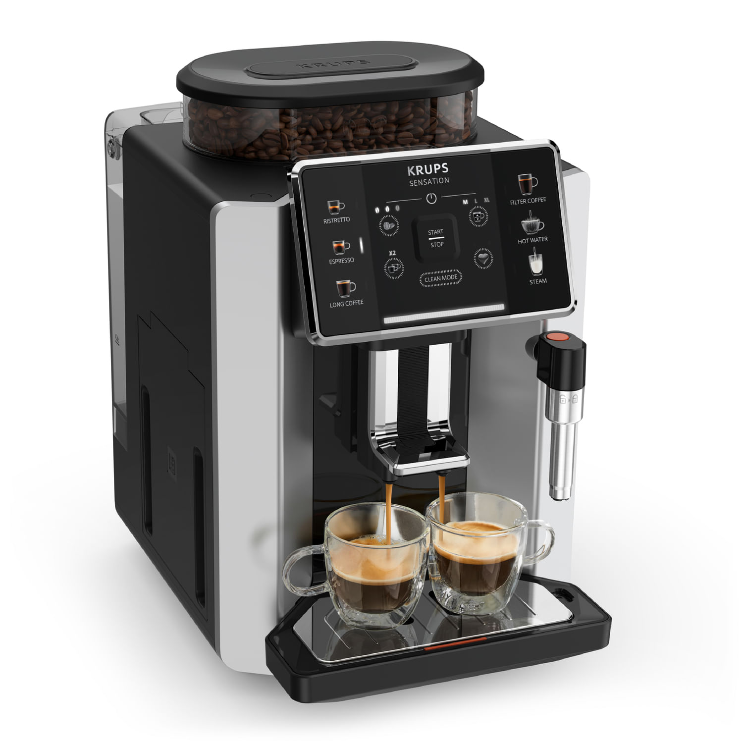 Cafetera-espresseria-KRUPS-Sensation-semiautomatica