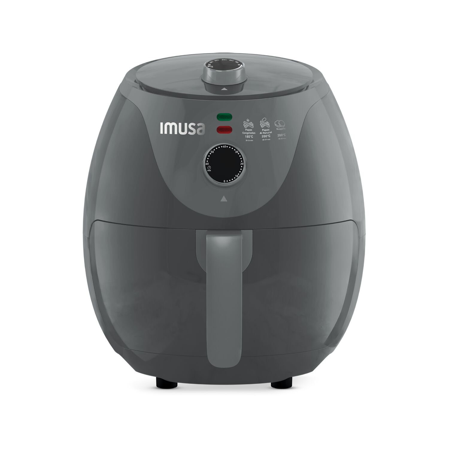 Freidora de Aire IMUSA Airfryer Esencial 3,2 Litros gris