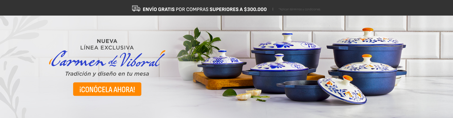 Nueva línea exclusiva