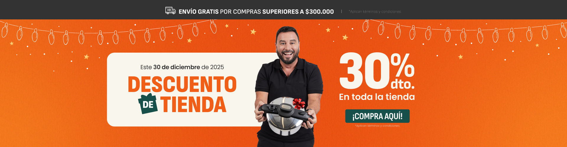 Descuento tienda imusa